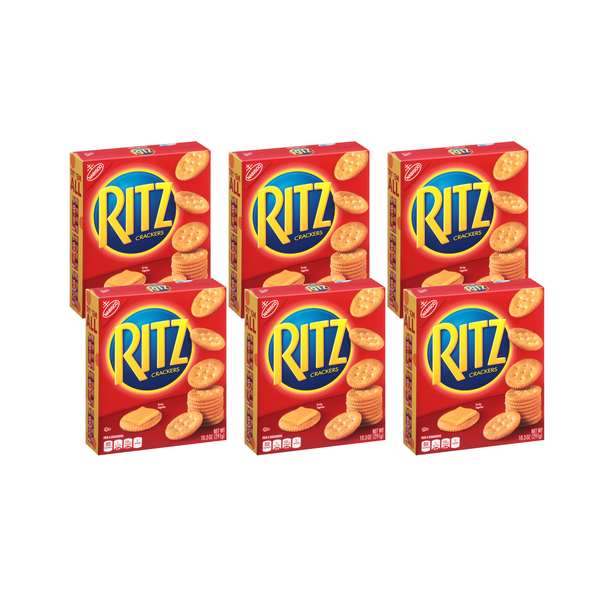 Ritz Nabisco Original Ritz Crackers 10.3 oz. Box, PK6 03112